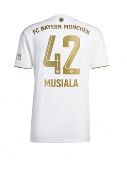Bayern Munich Jamal Musiala #42 Auswärtstrikot 2022-23 Kurzarm